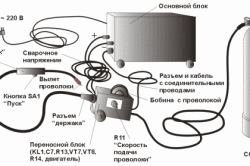 Схема инверторного сварочного аппарата